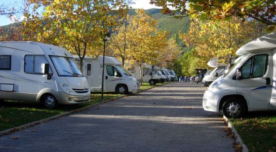 Áreas de servicio de autocaravanas y parkings para pernocta en Castilla y León