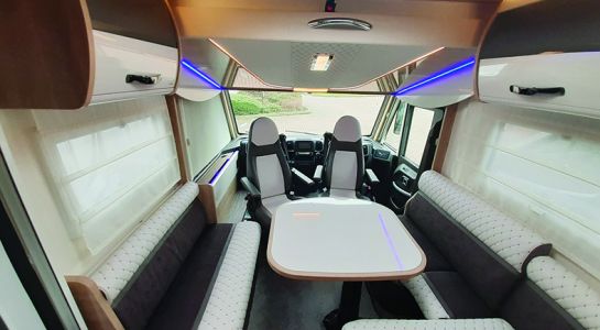 Cuáles son los tipos de distribución interior de una autocaravana