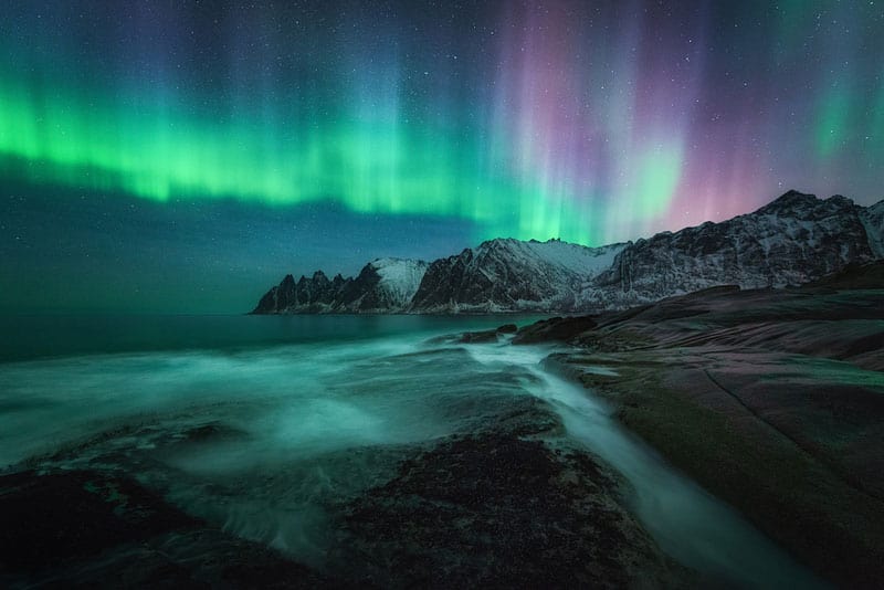Auroras Boreales en Senja
